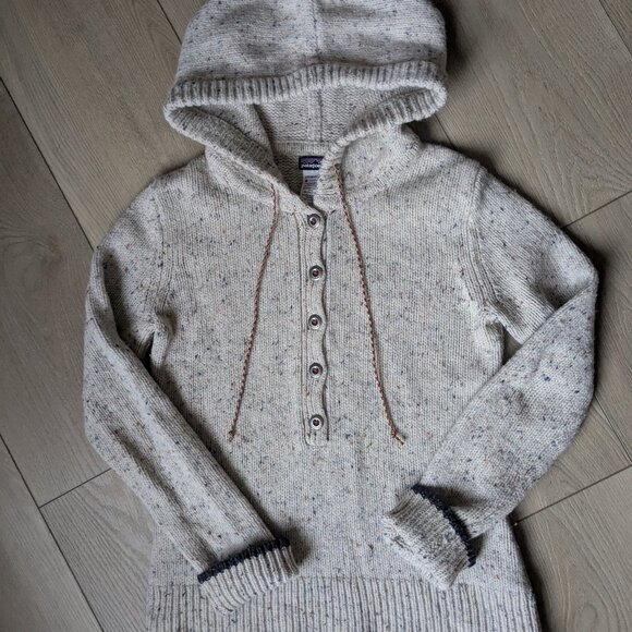 Patagonia Ranchito Wool Hoodie Sweater - Picture 3 of 4